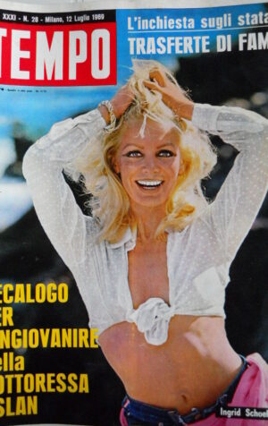 TEMPO n°28 1969 Ingrid Schoeller -  [C87]