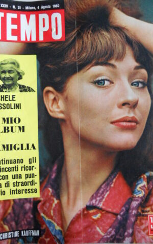 TEMPO n°31 1962 Rachele Mussolini Il Mio Album di Famiglia [C90]