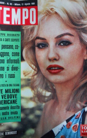 TEMPO n°32 1961 Milene Demongeot - Juliette Greco - Sofia Loren  [C90]