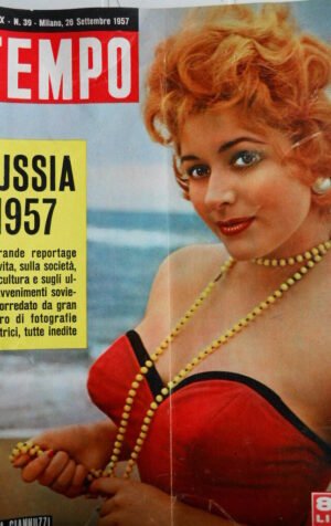TEMPO n°39 1957 Rita Giannuzzi - Abbe Lane - Russia nel 1957  [C89]