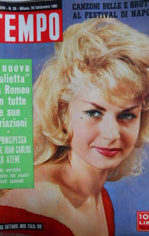 TEMPO n°39 1961 Franca Cattaneo - La nuova Alfa Romeo Giulietta  [C86]
