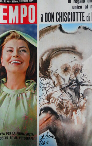 TEMPO n°40 1964 Emma Calvè - Speciale Soraya - Costantino di Grecia [C87]