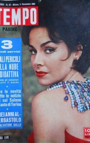 TEMPO n°45 1961 Mara Lane - Salvatore Gallo - Salone Auto di Torino [C90]