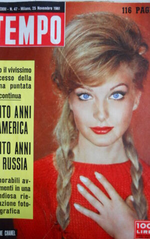 TEMPO n°47 1961 Helene Chanel - Inserto 100 anni di America e di Russia  [C88]