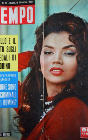 TEMPO n°51 1958 Chelo Alonso - Marilyn Monroe Arthur Miller Kim Novak [C86]