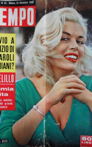 TEMPO n°52 1958 Sandra Giles - Luisa Ardenghi - Foto Terremoto di Messina [C86]