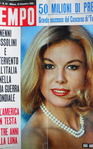 TEMPO n°52 1965 Susi Andersen - Nenni e Mussolini speciale  [C87]