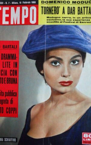 TEMPO n°7 1960 Rosanna Schiaffino - Fred Buscaglione - Mussolini segreto  [C86]