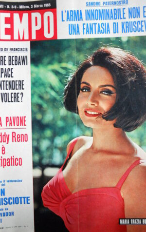 TEMPO n°8-9 1965 Maria Grazia Buccella - Rita Pavone - Dominique Boschero  [C89]