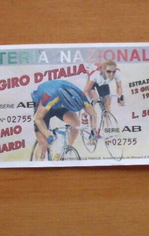 BIGLIETTO LOTTERIA Nazionale Giro d'Italia n°77 1994  [AF20]