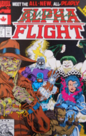 Alpha Flight n°110 1992  ed. Marvel Comics  [G.250]
