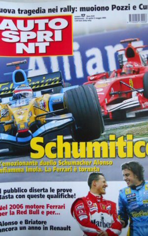 Autosprint n°17 2005 Tragedia nei rally Morti Pozzi e Curto [P22]