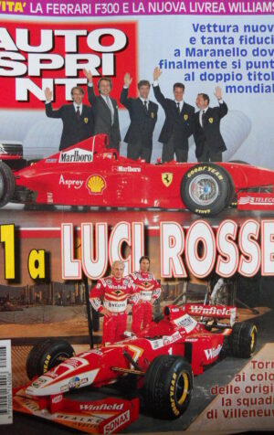 Autosprint n°3 1998 Ferrari F300 - Rally Mondiale al via [P16]
