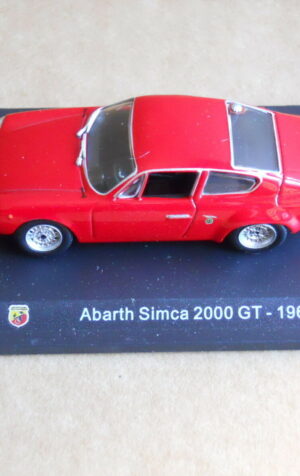 Leo Models CAR DIE CAST ABARTH 1:43 NEW - ABARTH SIMCA 2000 GT 1963 [MV-2 ]