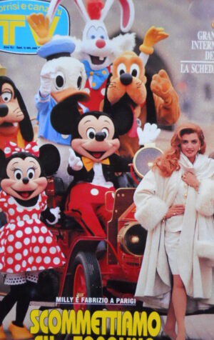 TV Sorrisi e Canzoni n°15 1992 Luca Carboni con testi - Caterine Spaak 6 pag[D4]