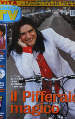 TV Sorrisi e Canzoni n°25 2002 Renato Zero Eurythmics speciale 4 pagine [D2]