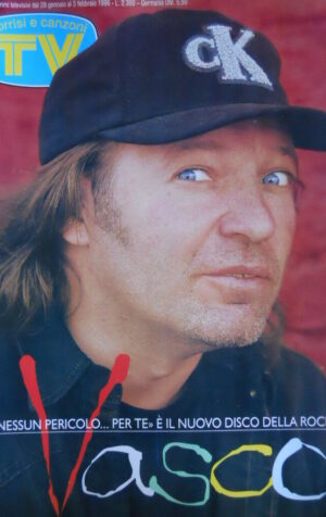 TV Sorrisi e Canzoni n°4 1996  Speciale Vasco Rossi in copertina  [D4]