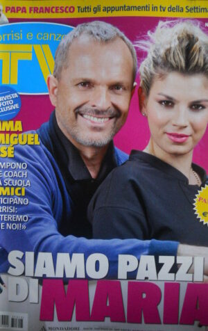 TV Sorrisi e Canzoni n°13 2013 Emma Marrone Miguel Bosè  [M15]