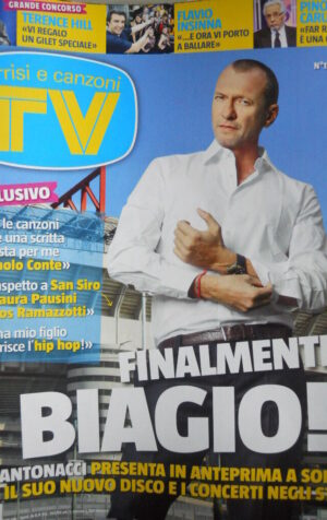 TV Sorrisi e Canzoni n°13 2014 Biagio Antonacci cover - Speciale Shakira  [C95]