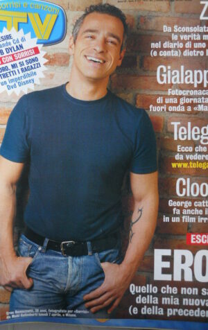 TV Sorrisi e Canzoni n°17 2003 Speciale Bob Dylan con testi 4 pagine [C70]