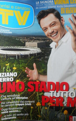 TV Sorrisi e Canzoni n°26 2012 Fiction Virna Lisi - Tizano Ferro  [C95]