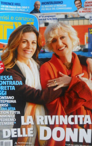 TV Sorrisi e Canzoni n°32 2014 Vanessa Incontrada Loretta Goggi [D5]