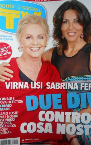 TV Sorrisi e Canzoni n°36 2013 Virna Lisi & Sabrini Ferilli cover [C95]
