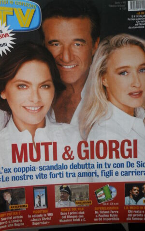 TV Sorrisi e Canzoni n°43 2002 Ornella Muti Eleonora Giorgi  [M15]