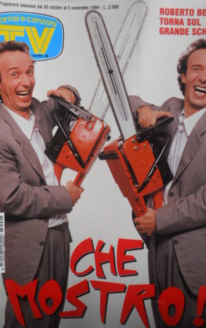 TV Sorrisi e Canzoni n°44 1994 Luke Perry Beverly Hills 90210 copertina [C70]