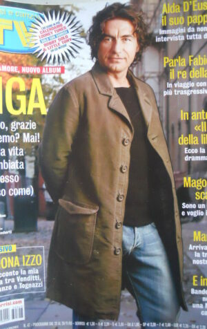 TV Sorrisi e Canzoni n°47 2003 Luciano Ligabue Fabio Volo Simona Izzo [D5]
