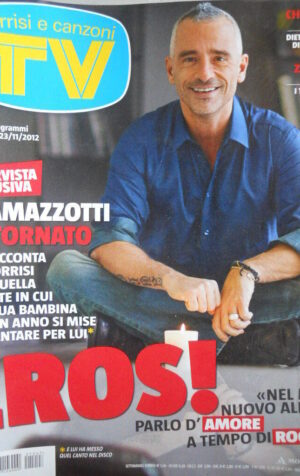 TV Sorrisi e Canzoni n°47 2012 Testi canzoni Zecchino D'Oro 2012 [M15]