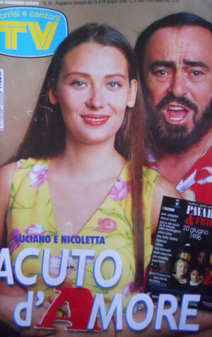 TV Sorrisi e Canzoni n°25 1996 Speciale Billy Wilder - Luciano Pavarotti  [D6]