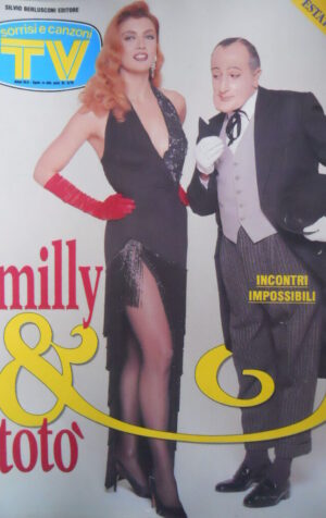 TV Sorrisi e Canzoni n°31 1993 Totò Milly Carlucci Paolo Villaggio Fantozzi [D6]