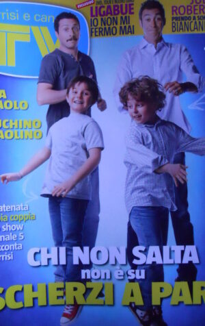 TV Sorrisi e Canzoni 15 2012 Paola Barale - Luciano Ligabue Valentino Rossi D18