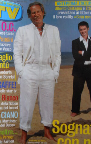 TV Sorrisi e Canzoni 43 2004 Laura Pausini Edda Ciano & Alessandra Martinez D21