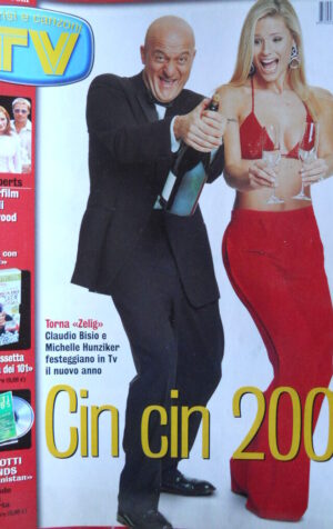 TV Sorrisi e Canzoni n°1 2002 Michelle Hunziker Julia Roberts Bisio  [D16]