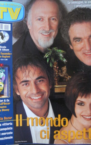 TV Sorrisi e Canzoni n°12 2002 Speciale Claudio Baglioni MAtia Bazar [D14]