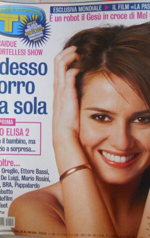 TV Sorrisi e Canzoni n°12 2004 Paola Cortellesi - Film Passione di Cristo  [D10]