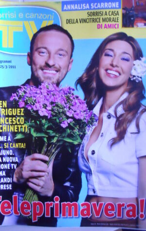 TV Sorrisi e Canzoni n°12 2011 Belen Rodriguez Facchinetti Tiberio Mitri  [D16]