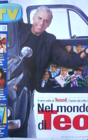 TV Sorrisi e Canzoni n°18 2002 Teo Teocoli Luciano Ligabue Monica Bellucci [D16]