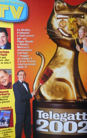 TV Sorrisi e Canzoni n°19 2002 Alessia Marcuzzi - Articolo 31 J. AX Cacace [D11]