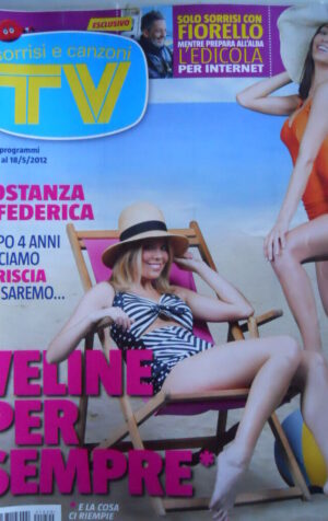 TV Sorrisi e Canzoni n°20 2012 Le Veline Emma Tessa Gelisio Stefania Sandr [D18]