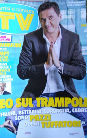 TV Sorrisi e Canzoni n°20 2013 Renzo Arbore Teo Mammucari Enrico Ruggeri  [D17]