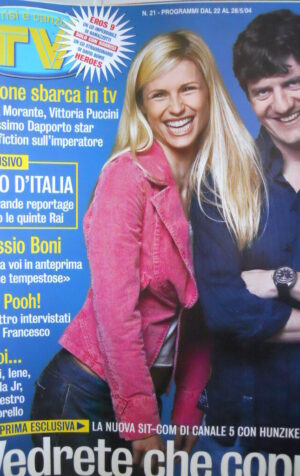 TV Sorrisi e Canzoni n°21 2004 Michelle Hunziker I POOH Alessio Boni  [D10]