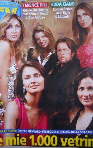 TV Sorrisi e Canzoni n°21 2005 Edda Ciano Fiction Story Mussolini [D11]