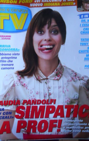 TV Sorrisi e Canzoni n°21 2008 Claudia Pandolfi Monica Bellucci Chiabotto  [D19]