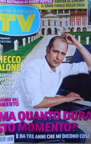 TV Sorrisi e Canzoni n°28 2011 Vittoria Belvedere Panicucci Checco Zalone [D19]