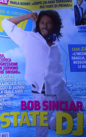 TV Sorrisi e Canzoni n°30 2011 Bob Sinclair Modà Vanessa Incontrada [D16]