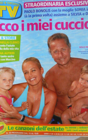 TV Sorrisi e Canzoni n°33 2005 Serena Auteri Serena Auteri Licia Colò [D10]