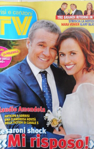 TV Sorrisi e Canzoni n°38 2010 Manuela Arcuri Julia Roberts A. AMoroso  [D22]